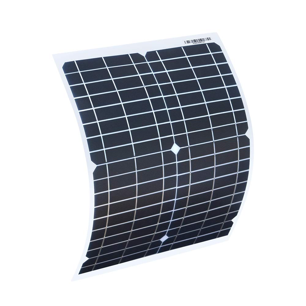 20W/18V Solar Panel Kit with USB Cable