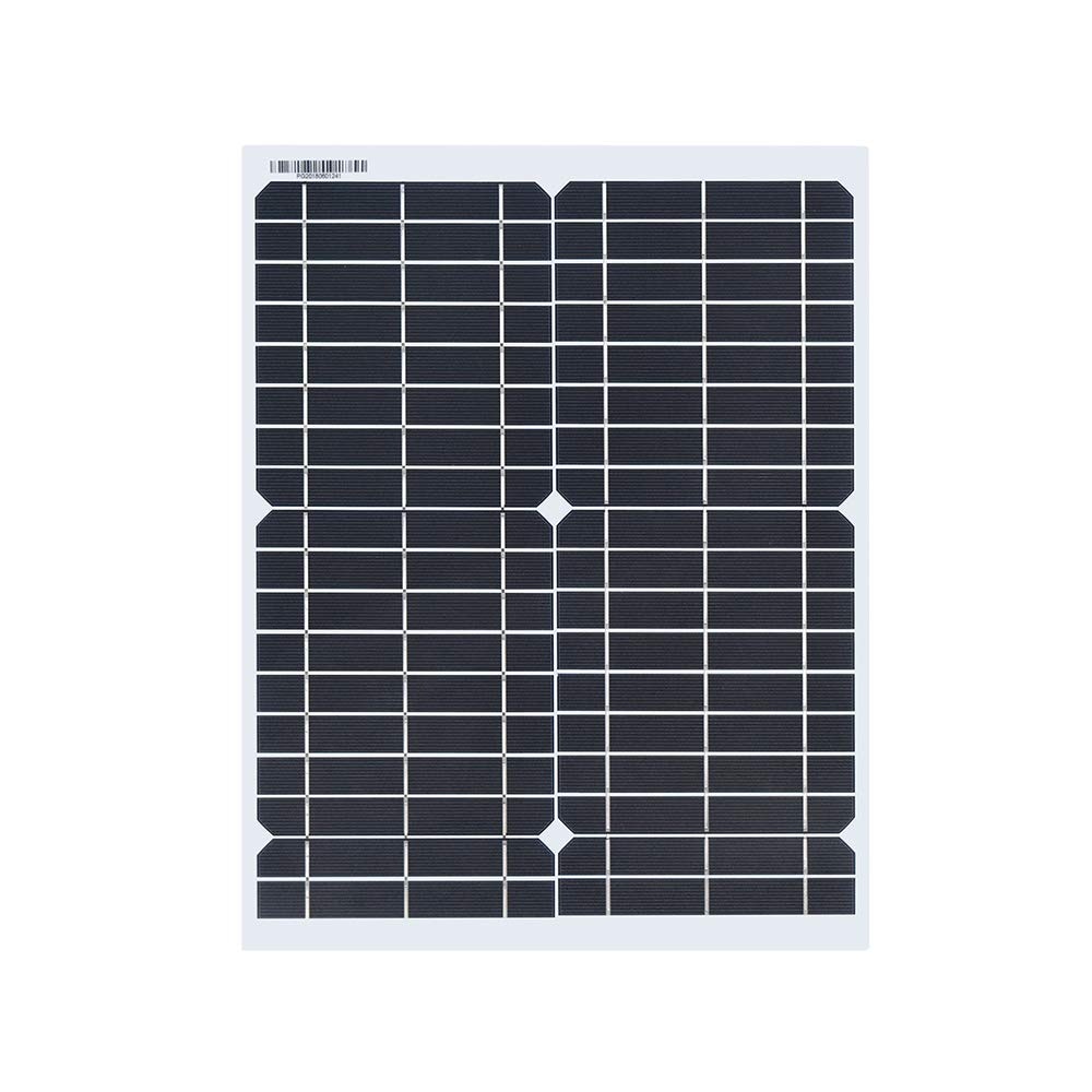 20W/18V Solar Panel Kit with USB Cable