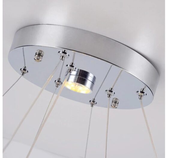 Futuristic Style Crystal Pendant Lighting - Image 8