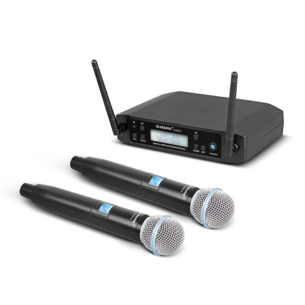 UHF Dual Wireless Microphone System - Image 3