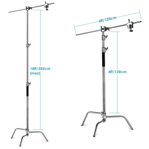 Photo Studio Steel Lighting Stand - Image 3