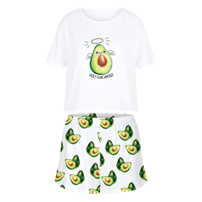 Cotton Women's Pajama Set in Print