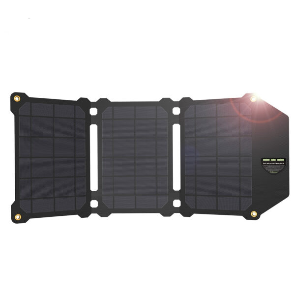 Folding Travel Dual USB Solar Charger