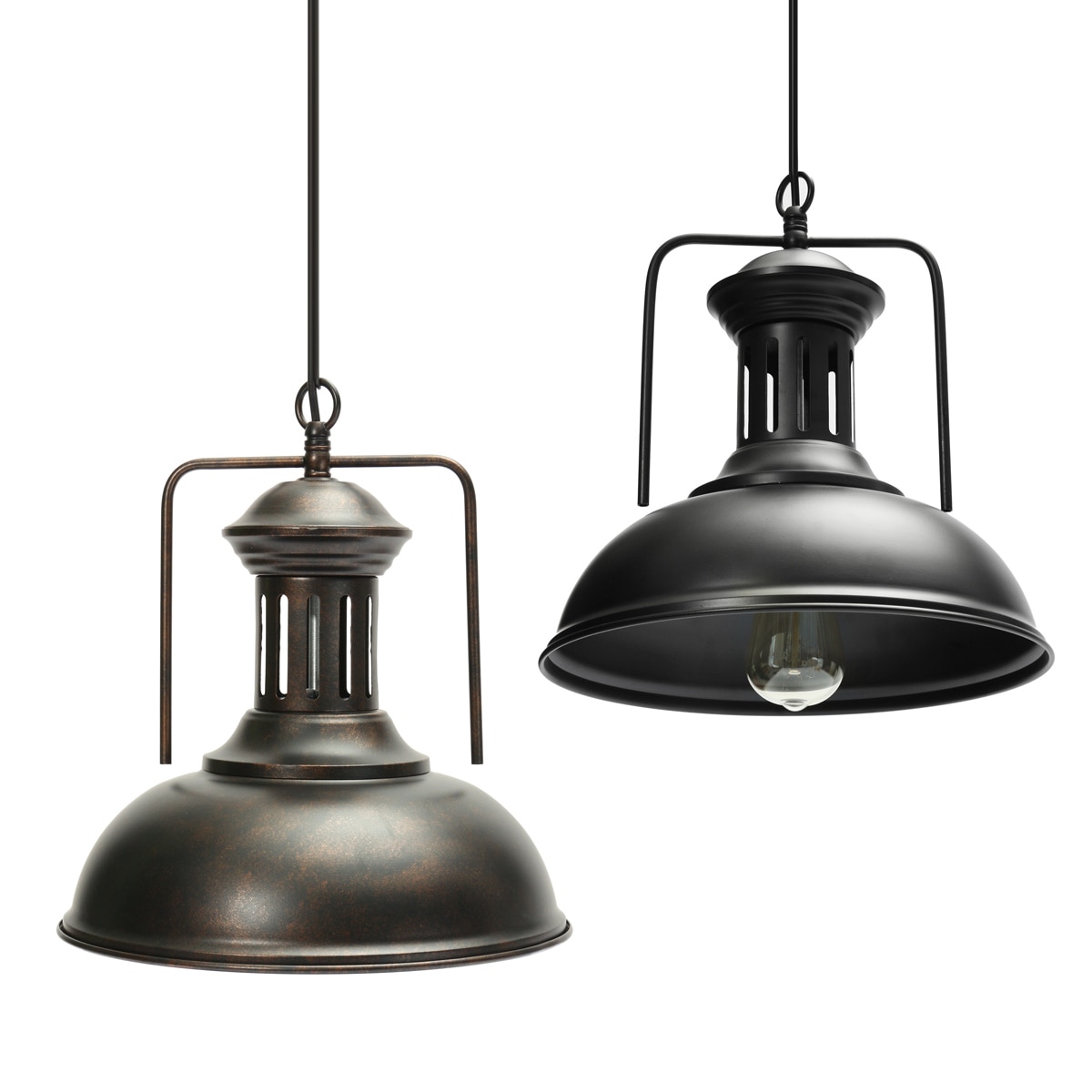 Black Rust Design Pendant Lighting