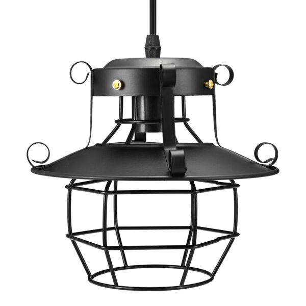 Vintage Industrial Metal Pendant Light - Image 6