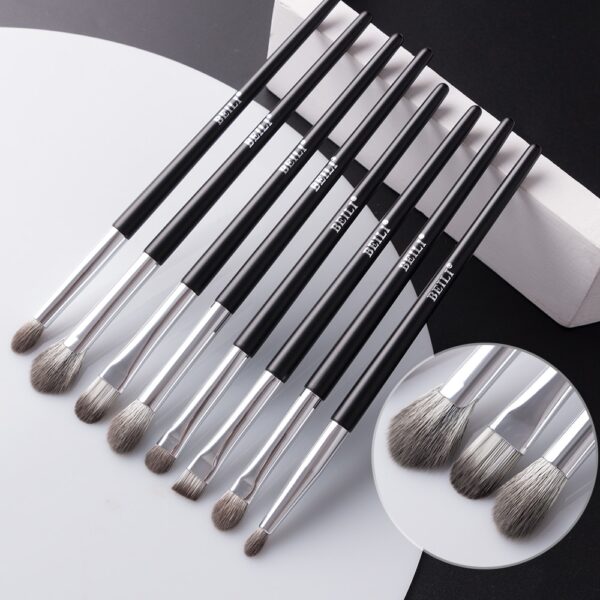 Travel Professional Makeup Brushes Set 12 Pcs with Bag - Image 4