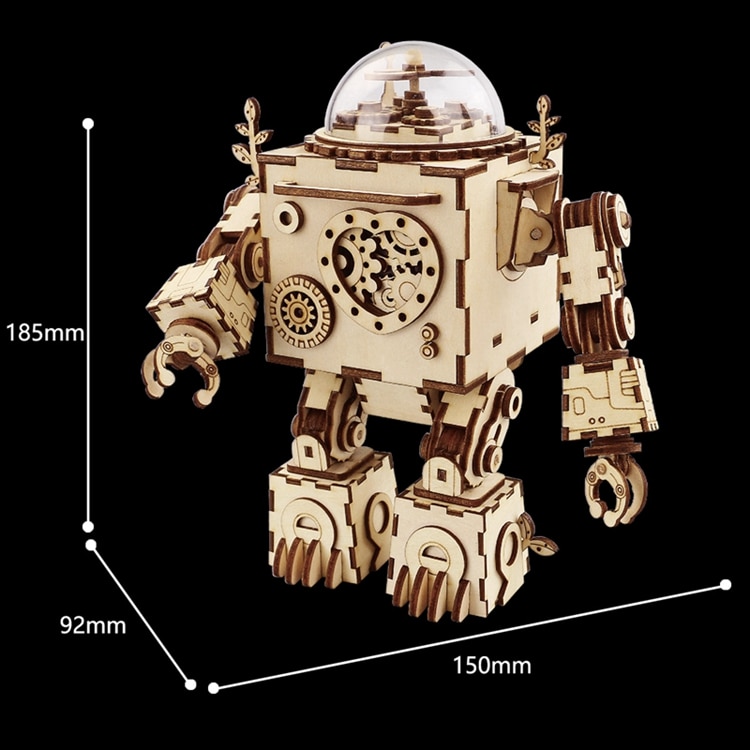 Robotime Model Kit with Music Box