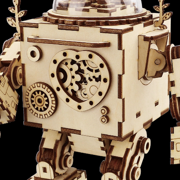 Robotime Model Kit with Music Box