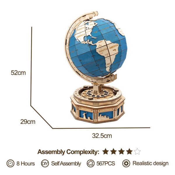 DIY 3D Globe Puzzle - Image 4