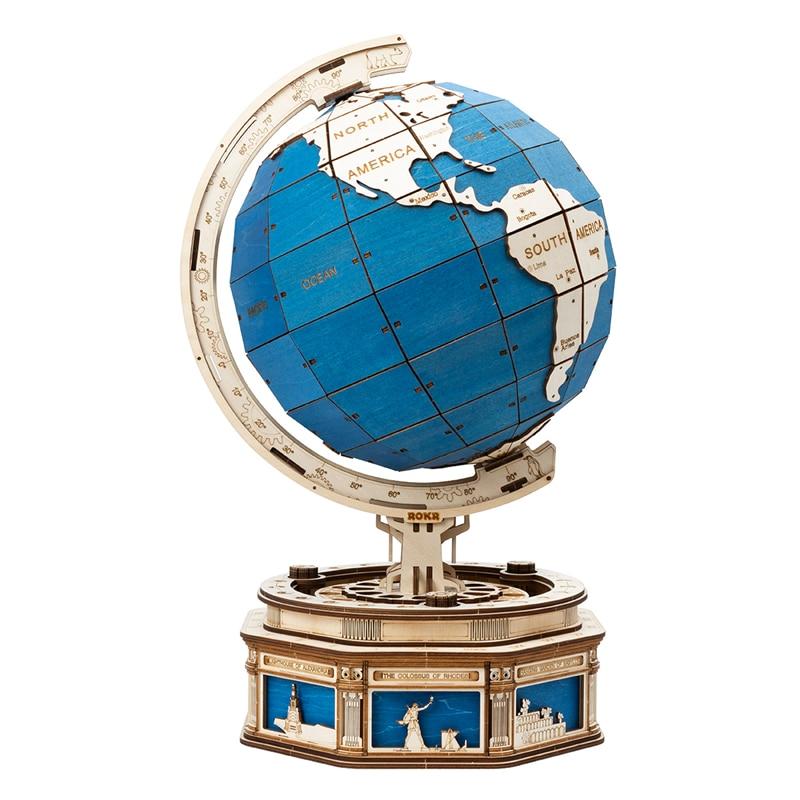 DIY 3D Globe Puzzle