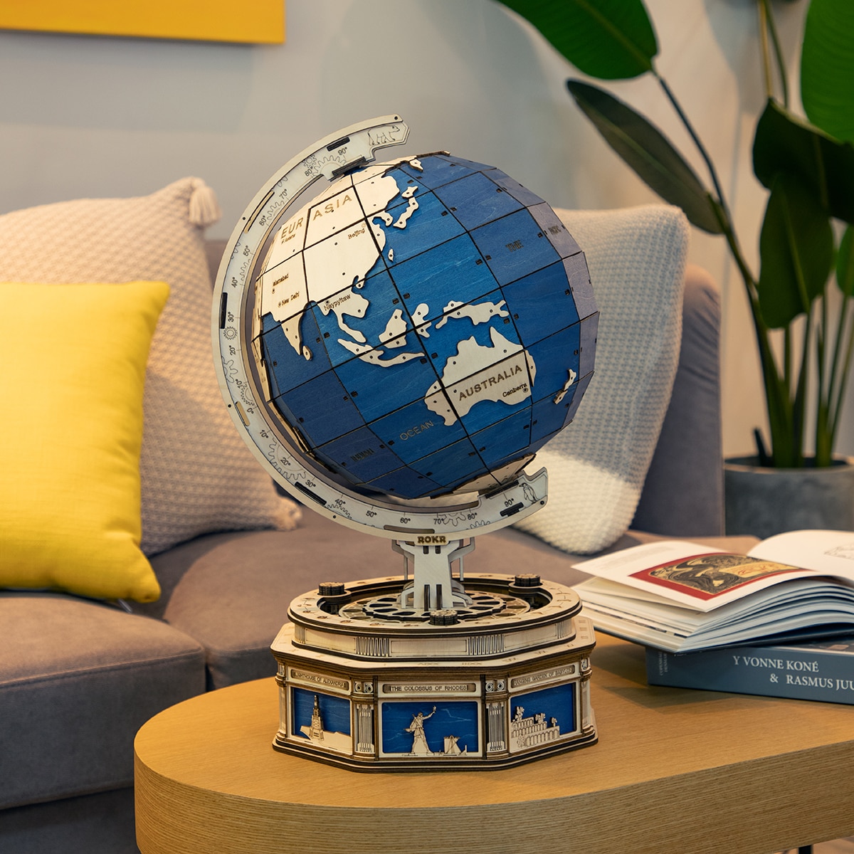 DIY 3D Globe Puzzle