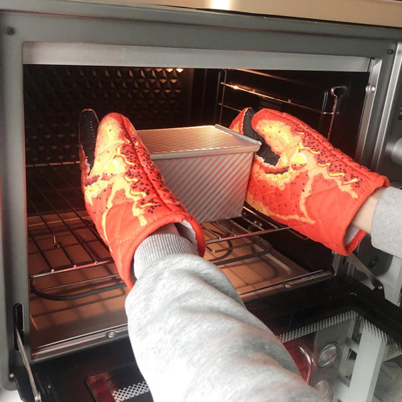 Creative 3D Print Oven Gloves