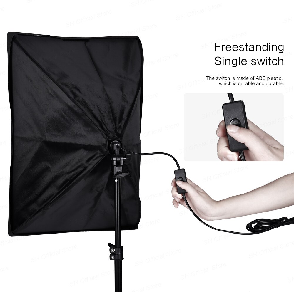 Photography Studio Softbox Lighting Kit