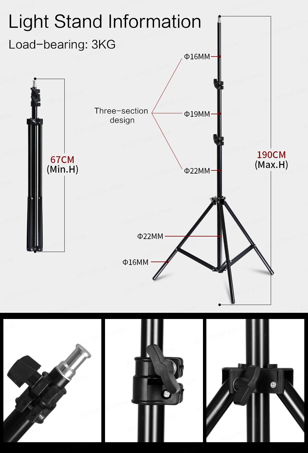 Photography Studio Softbox Lighting Kit