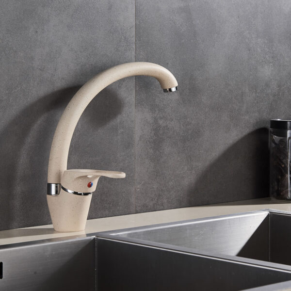 Dot Patterned Basin Faucet - Image 4