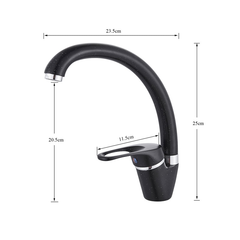 Dot Patterned Basin Faucet