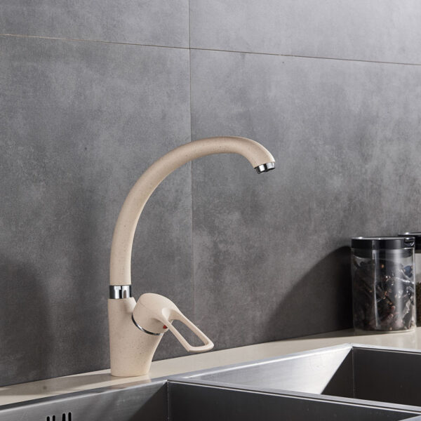 Dot Patterned Basin Faucet