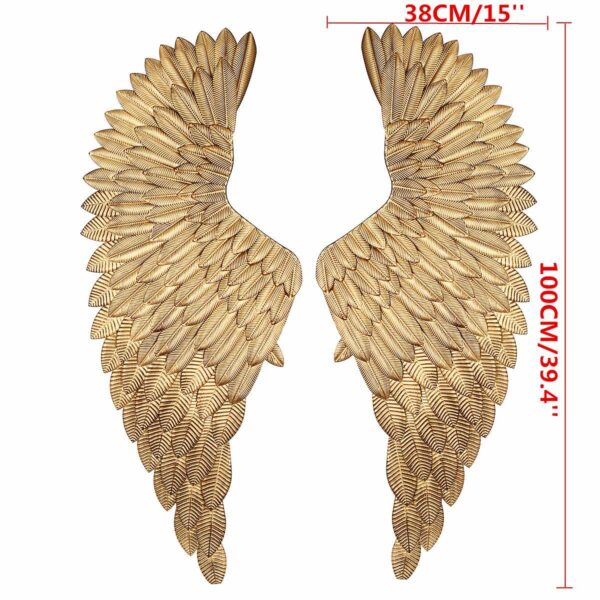 Metal Wings Wall Decor - Image 8