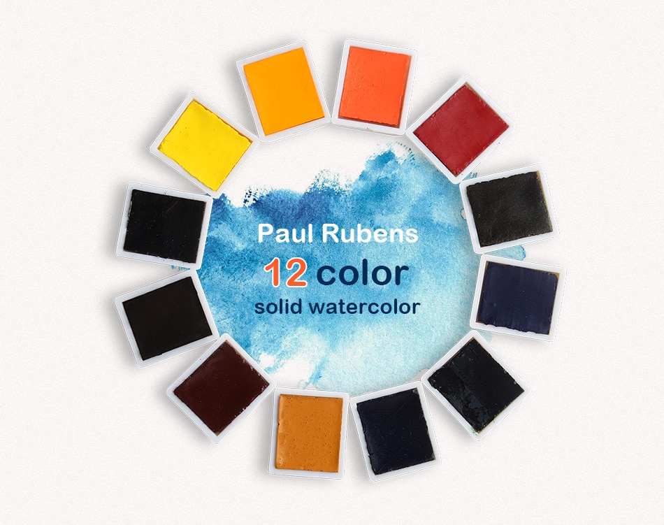 12-48 Colors Watercolor Pigment Paint