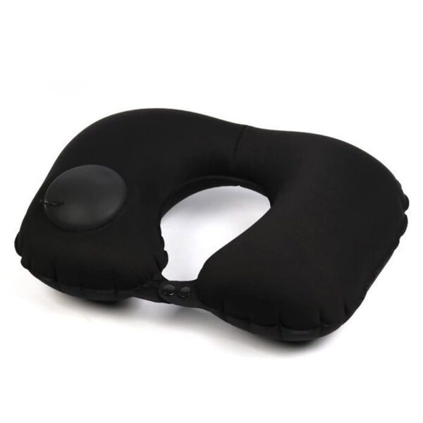 U-Shaped Inflatable Travel Pillow - Image 3