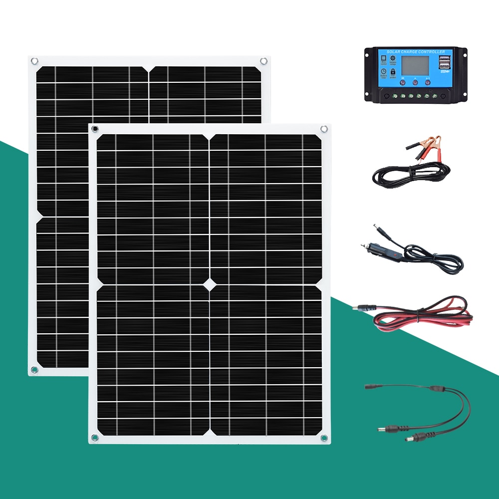 Solar Panel 25W/50W Battery