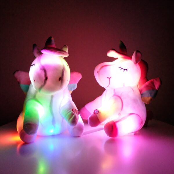 LED Unicorn Plush Toy - Image 7