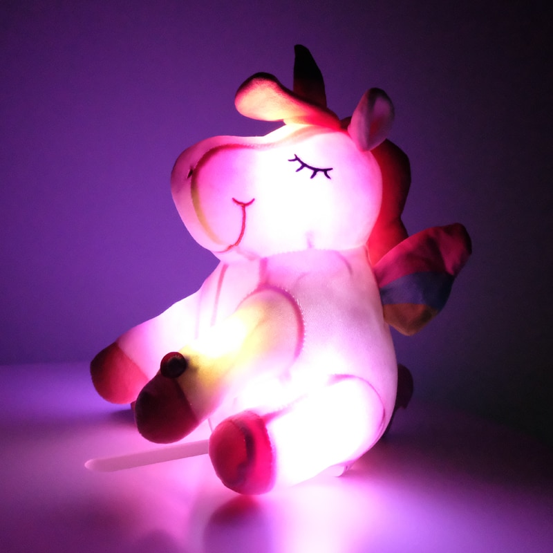 LED Unicorn Plush Toy