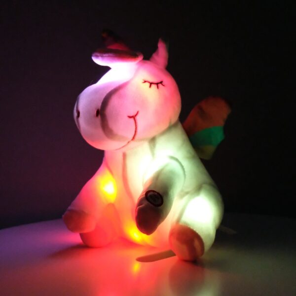 LED Unicorn Plush Toy - Image 4