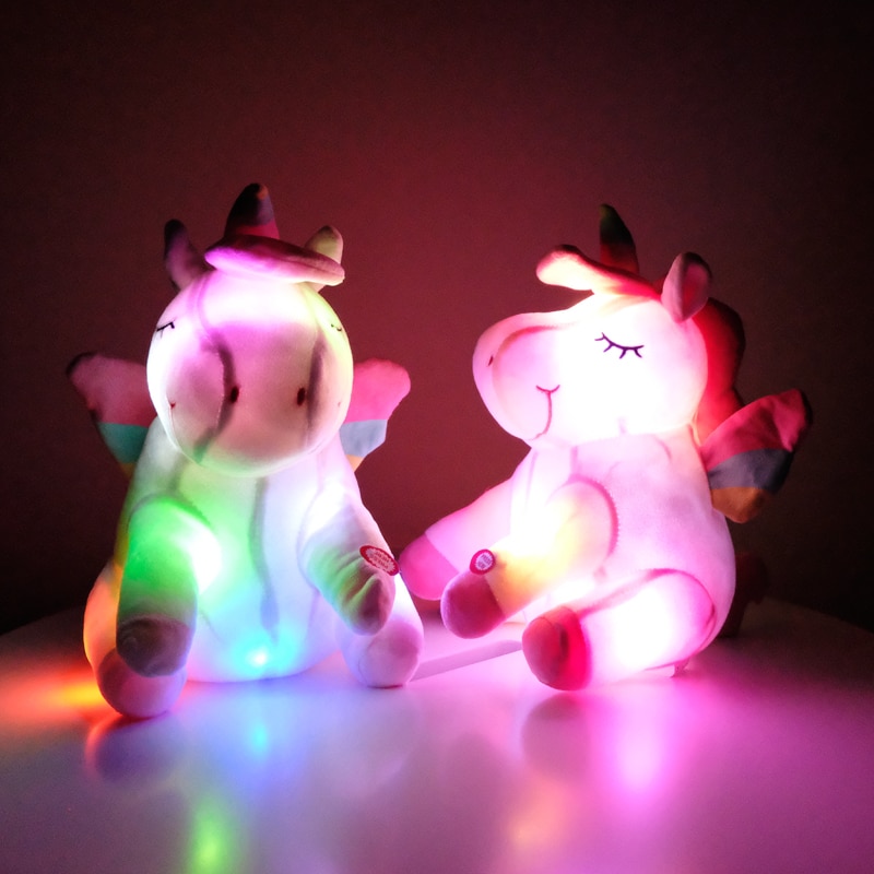 LED Unicorn Plush Toy