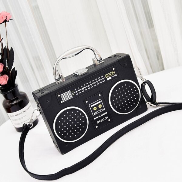 Women's Retro Radio Box  Bag