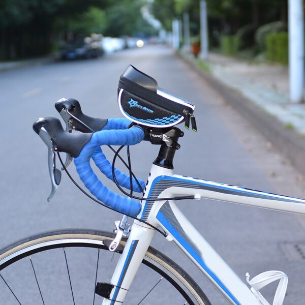 Comfortable Colorful Bicycle Bag with Phone Holder - Image 8