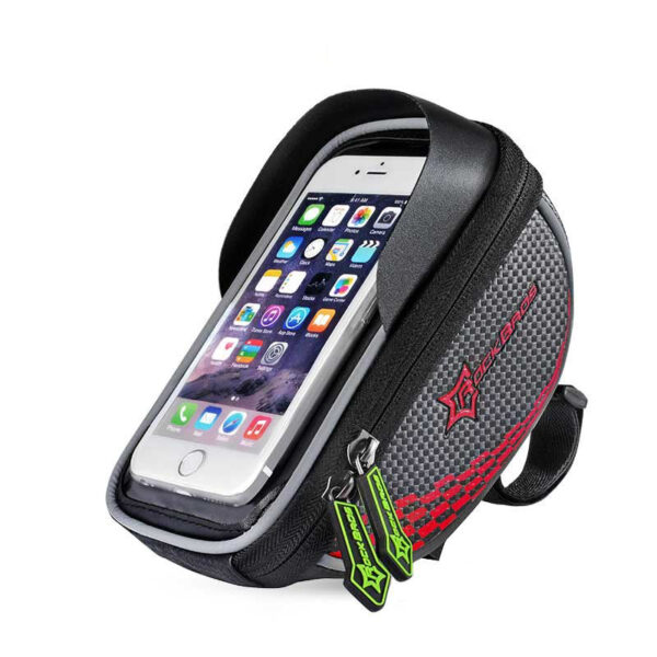 Comfortable Colorful Bicycle Bag with Phone Holder - Image 4