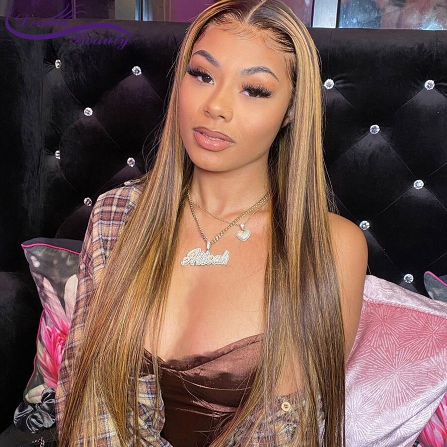 Remy Straight Highlight Wig