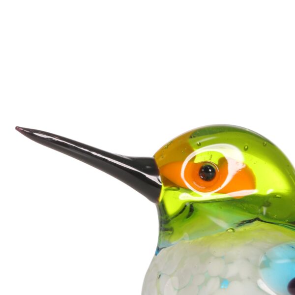 Bird Shaped Glass Figurine for Home Decor - Image 4