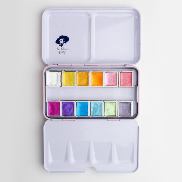 Portable Watercolor Paint with Glitter - Image 6