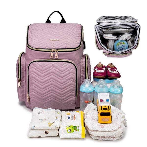 Women's Embroidered Diaper Bag - Image 3