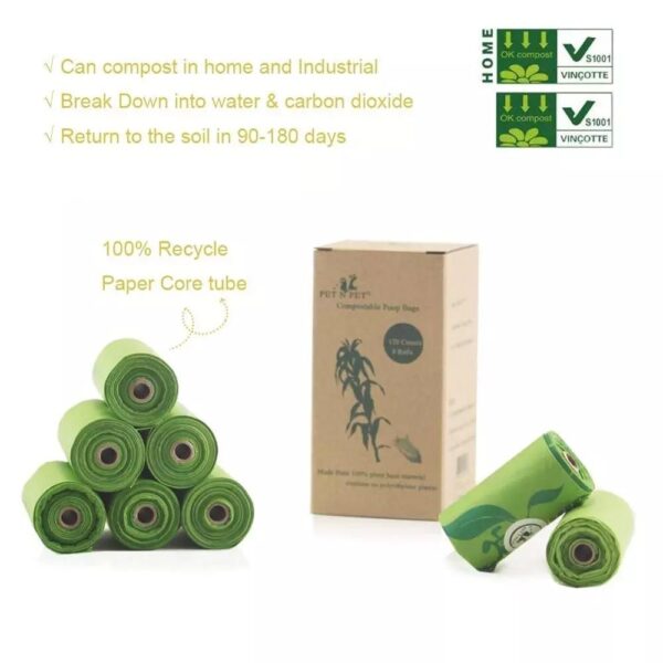 Eco-Friendly Green Dog Poop Bags - Image 7