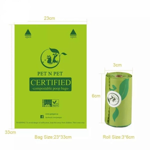 Eco-Friendly Green Dog Poop Bags - Image 8