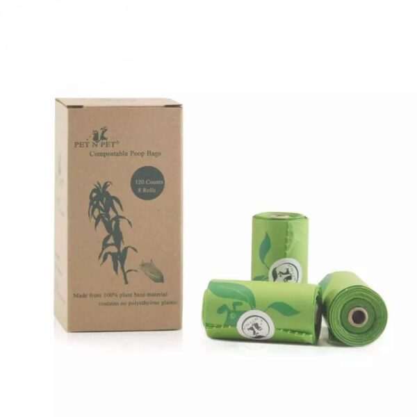 Eco-Friendly Green Dog Poop Bags - Image 4