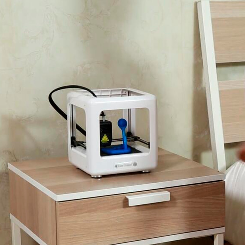 Orange / White Mini 3D Printer