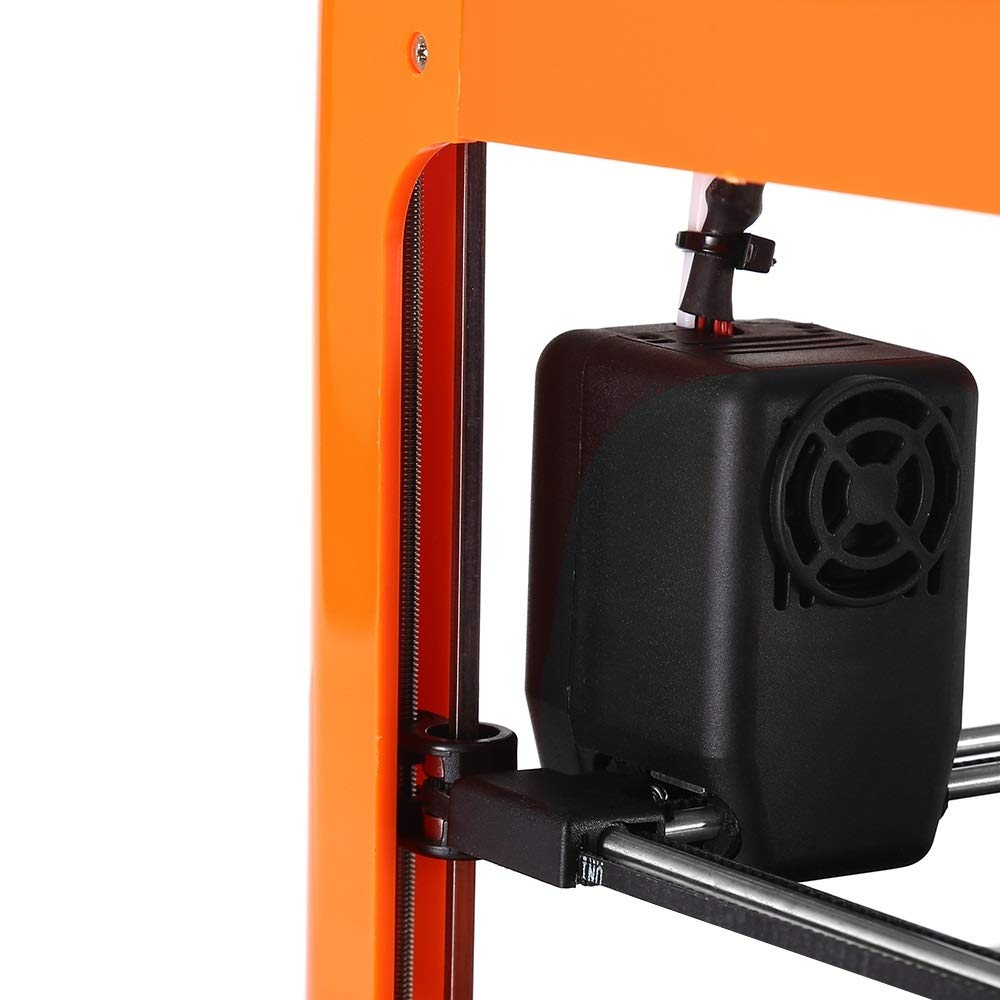 Orange / White Mini 3D Printer