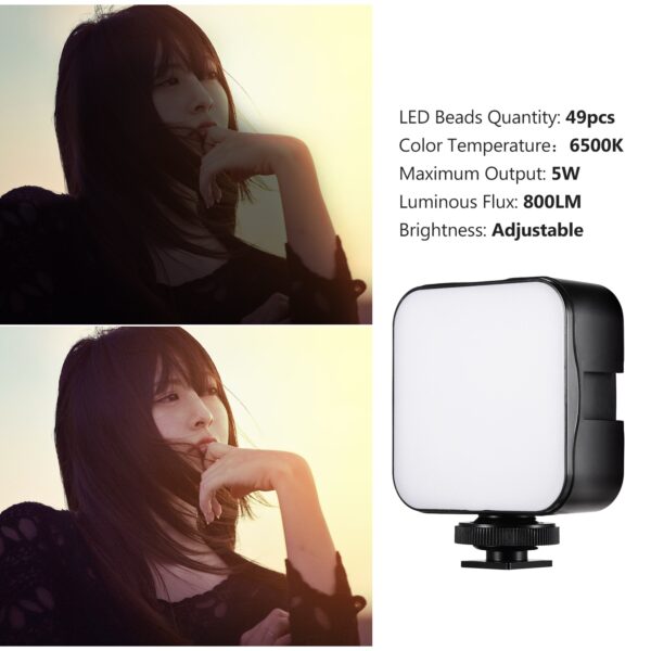 5W Mini LED Video Light - Image 5