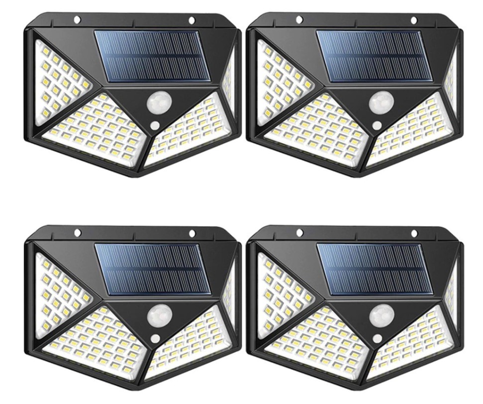 100 LEDs Super Bright Solar Power Outdoor Light