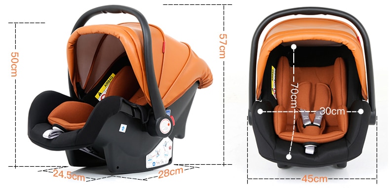 Baby's Folding Stroller with Aluminum Frame