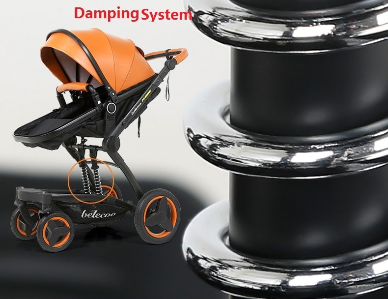 Baby's Folding Stroller with Aluminum Frame