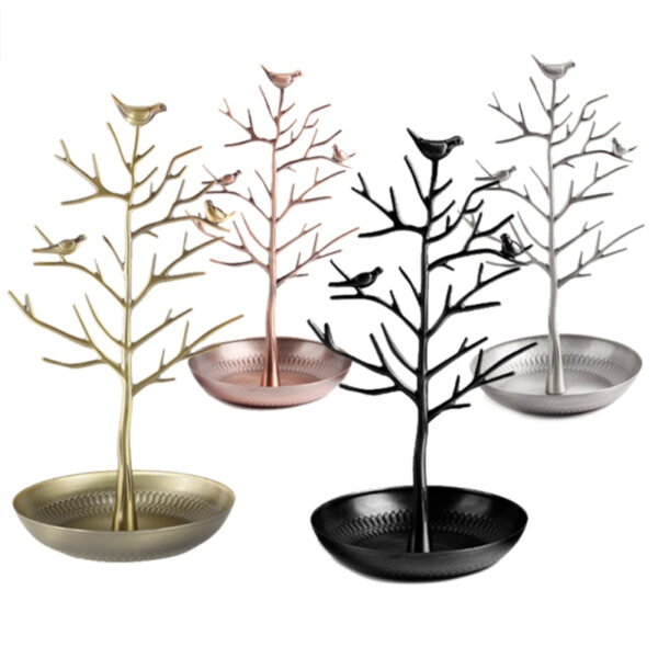 Tree With Birds Shape Jewelry Stands - Image 3