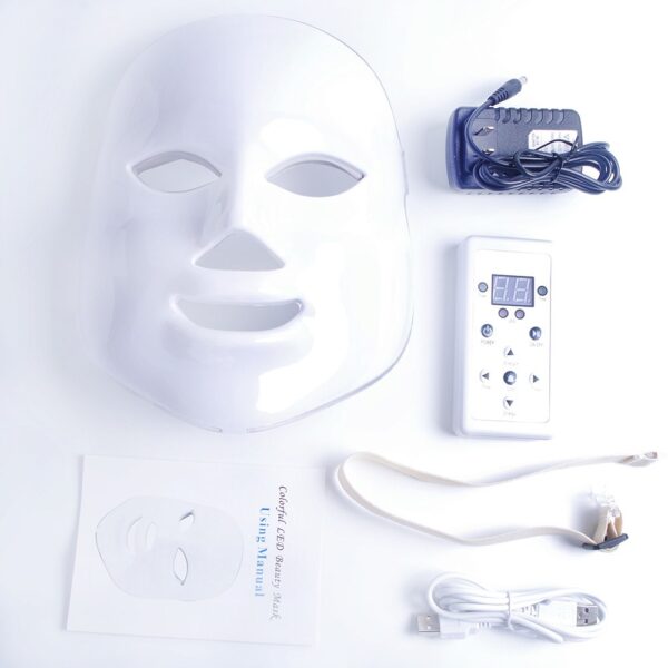 LED Light Skin Rejuvenation Face Care Mask - Image 7