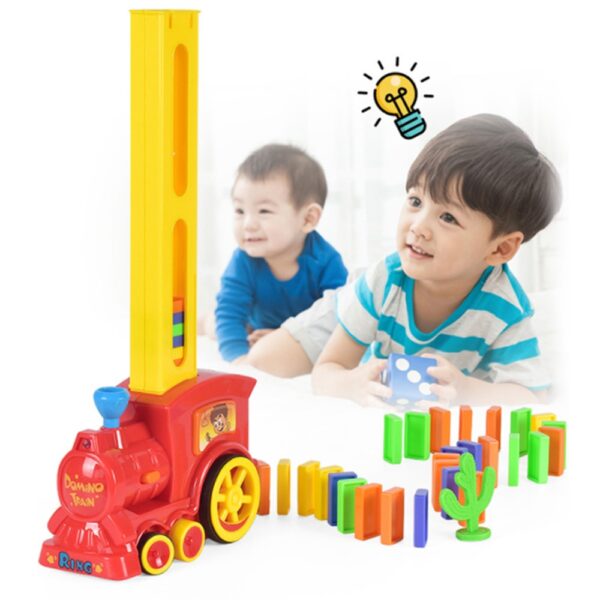 Automatic Train with Colorful Domino - Image 5