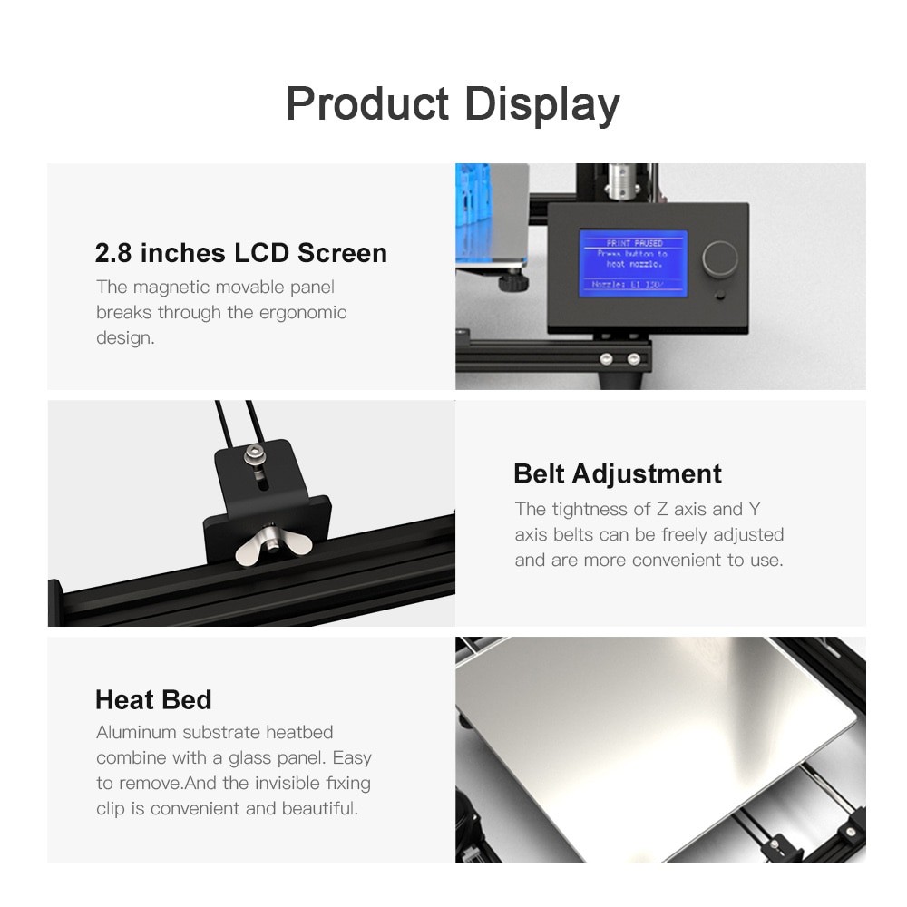 High Precision 3D Printer with Automatic Filament Loading