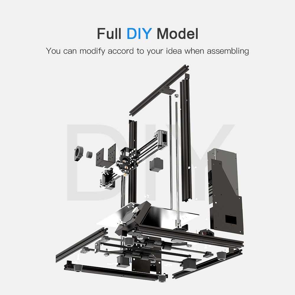 High Precision 3D Printer with Automatic Filament Loading